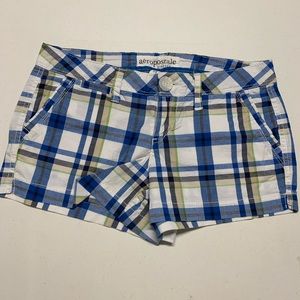 Aeropostale Plaid Shorts